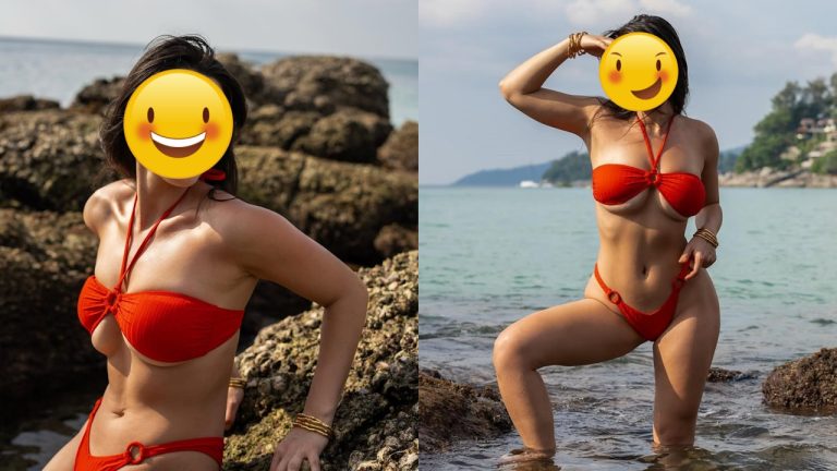 90年代性感女神長女漸長成亮眼美女　繼承母親曼妙身材遺傳　穿上泳裝竟有走光風險