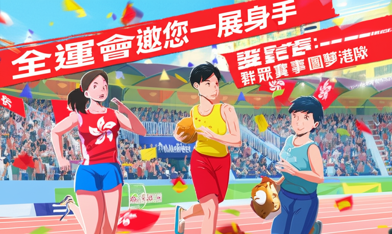 全運會邀您一展身手 群眾賽事圓夢港隊