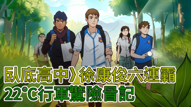 《臥底高中》徐康俊六連霸 22°C行軍驚險冒險記