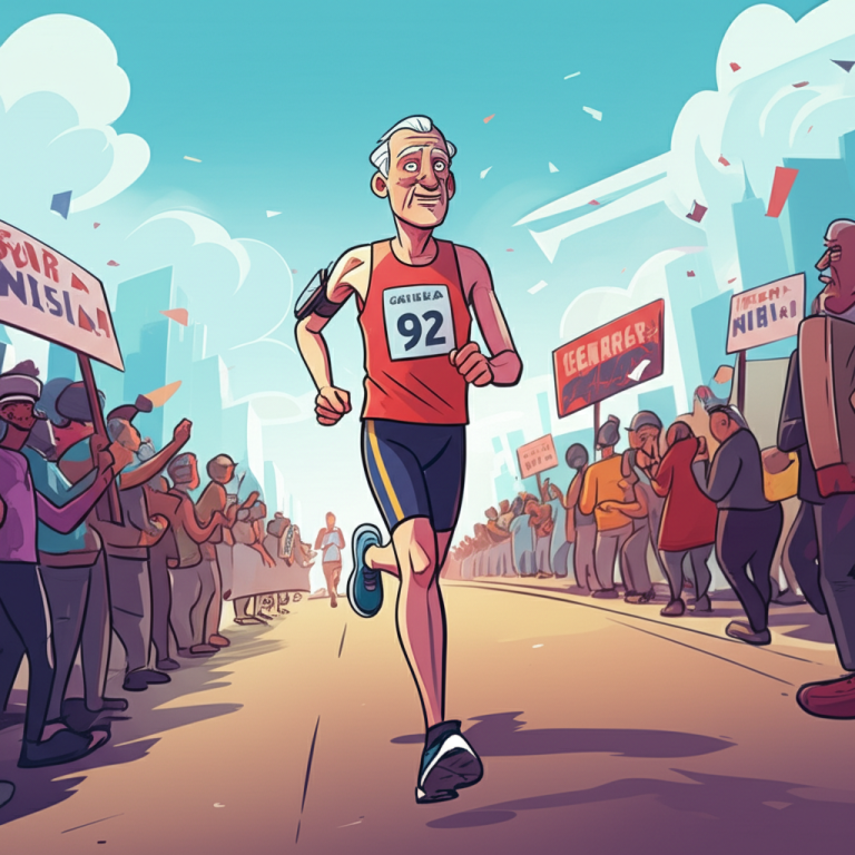 92歲馬拉松老將愈跑愈快 打破世界紀錄