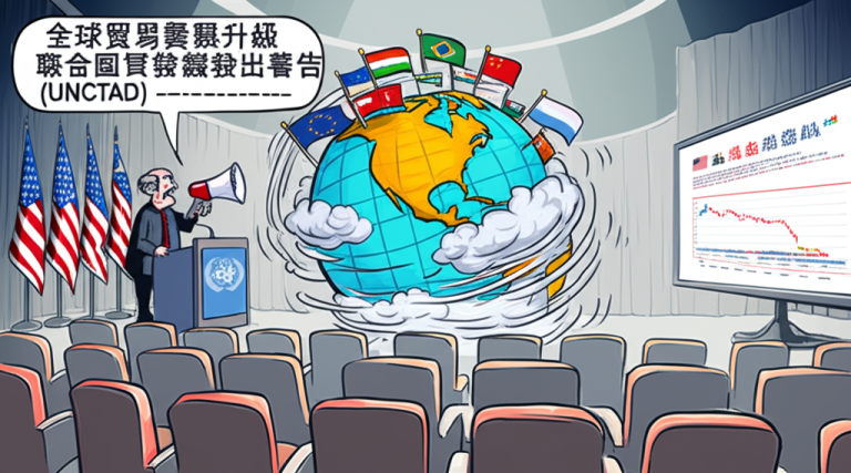 全球貿易緊張升級 聯合國貿發會議發出警告