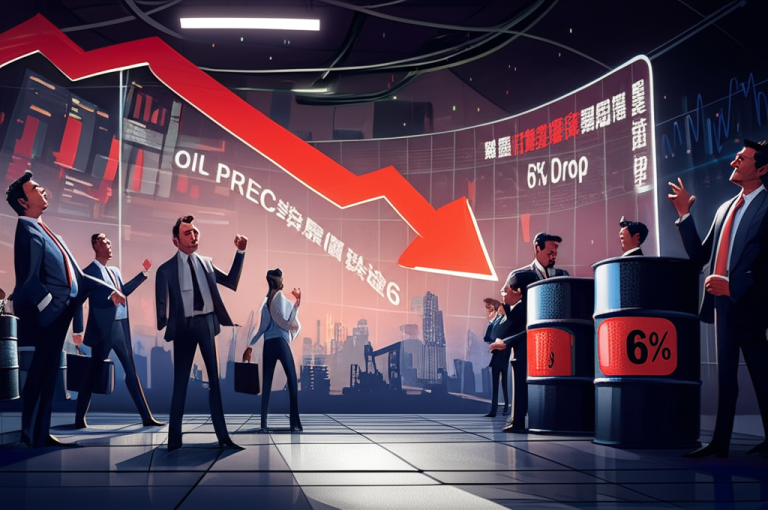 美高關稅與OPEC增產 雙重打擊油價暴跌逾6%