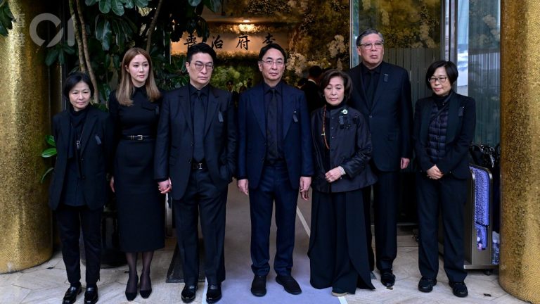 【獨家直擊】李兆基設靈 李家傑、李家誠夫婦首度開腔 含淚謝傳媒