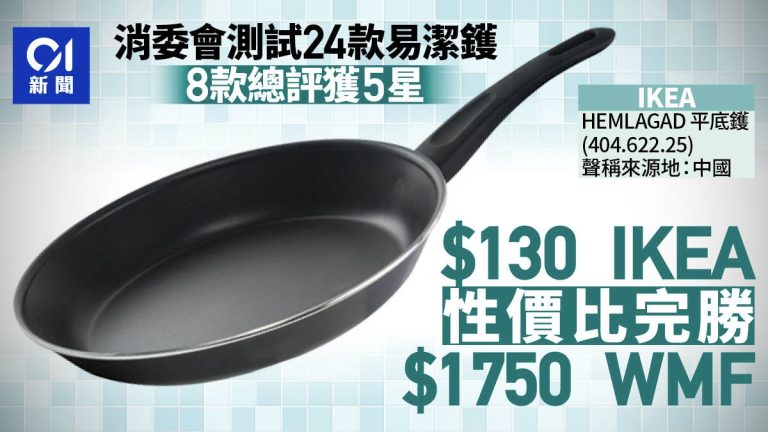 消委會評比：IKEA鑊最超值僅130元，遠勝德國WMF12倍價錢