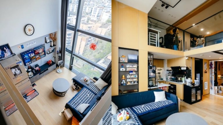 95後夫妻深圳海景LOFT　樓梯巧設驚喜用途