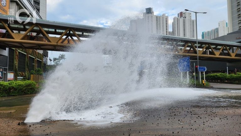 修復老舊水管5000公里 增設水壓控防爆裂