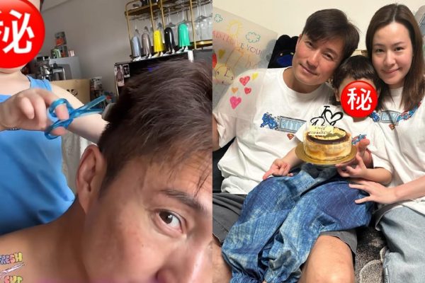 陳山聰囝囝變髮型師!手勢純熟顏值高,網民讚嘆又白又俊俏